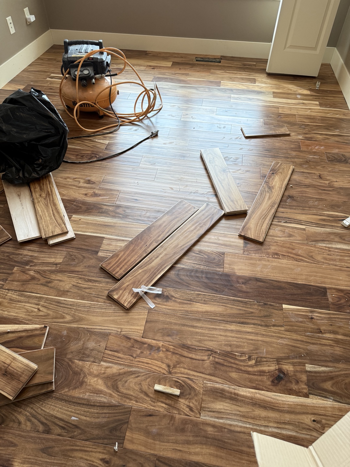Flooring installation