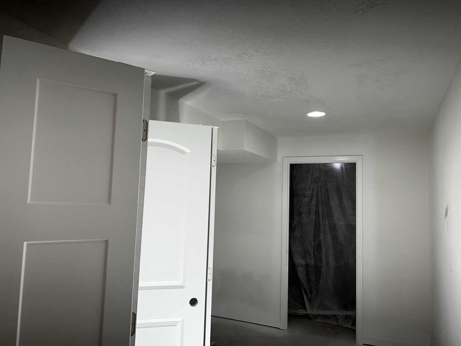 Interior door installation