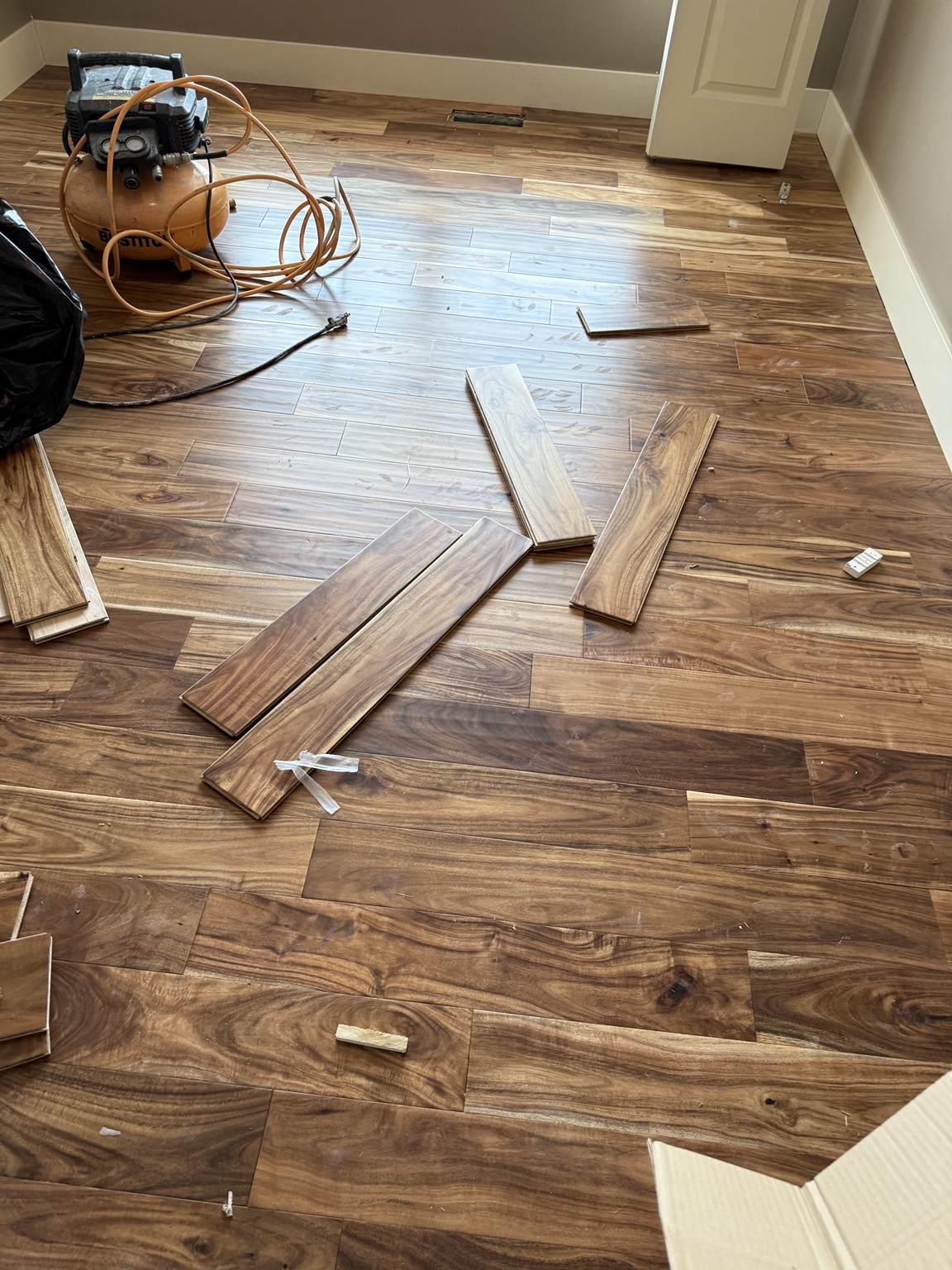 Flooring installation